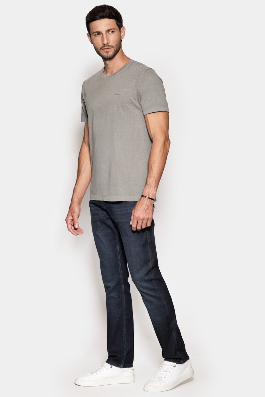 Calça Jeans Slim Comfort Jato Resin Azul Escuro — foto 2 de 6