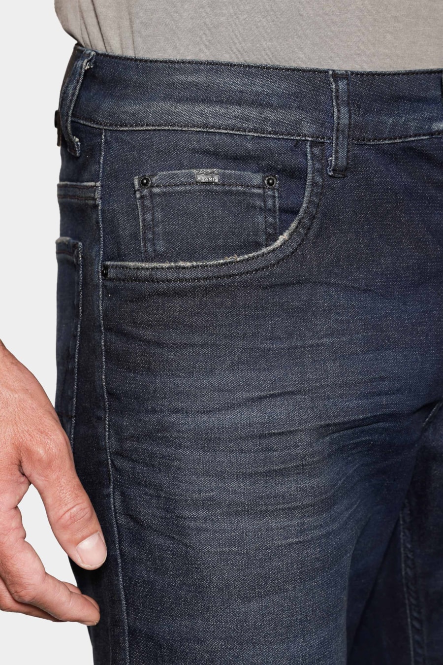 Calça Jeans Slim Comfort Jato Resin Azul Escuro — foto 3 de 6