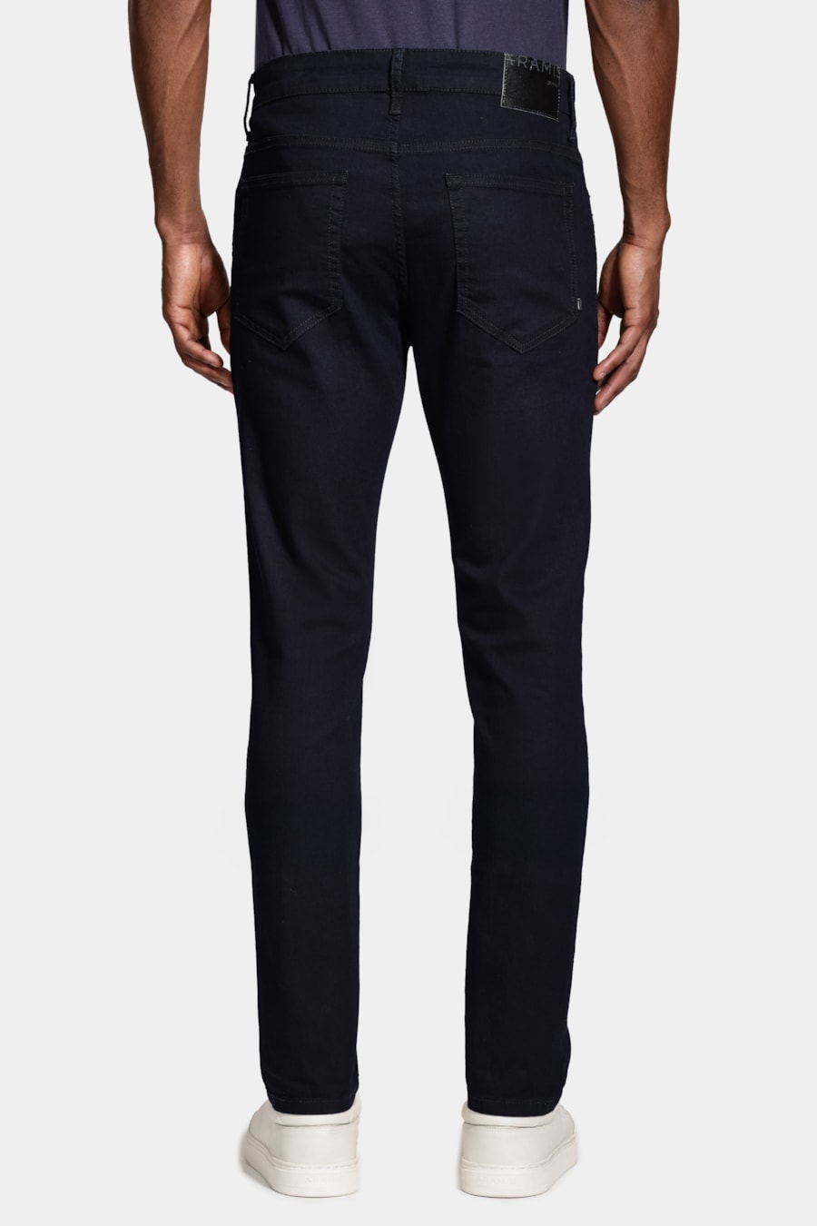 Calça Jeans Slim Dark Blue Azul Escuro — foto 5 de 6