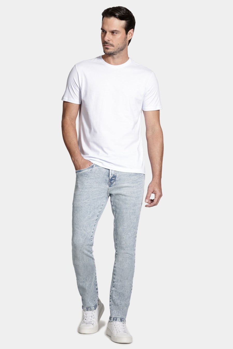 Calça Jeans Slim Delave Delave — foto 2 de 6