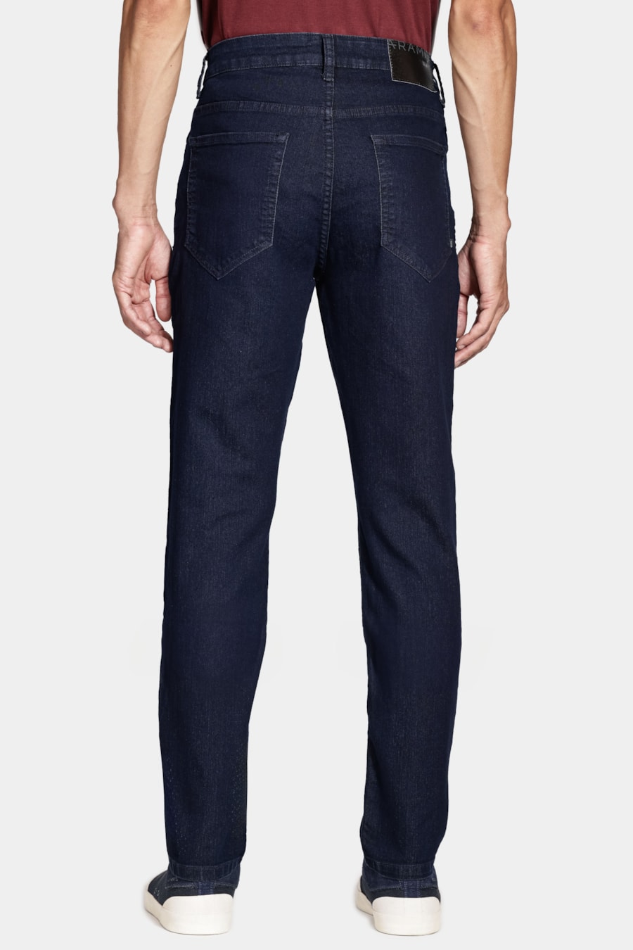 Calça Jeans Slim Escura Azul Escuro — foto 5 de 5