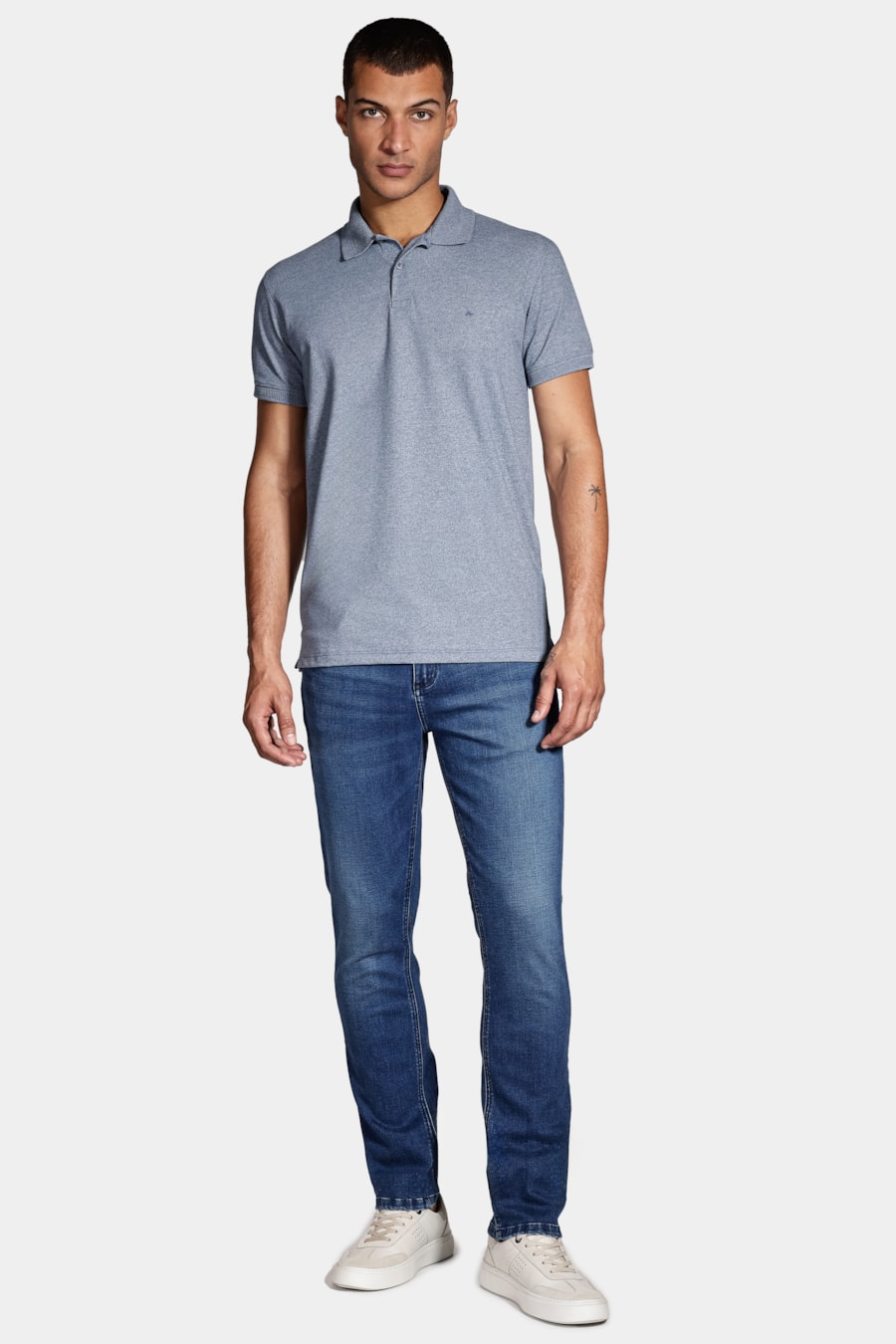 Calça Jeans Slim Escura X-Treme Azul Escuro — foto 2 de 7