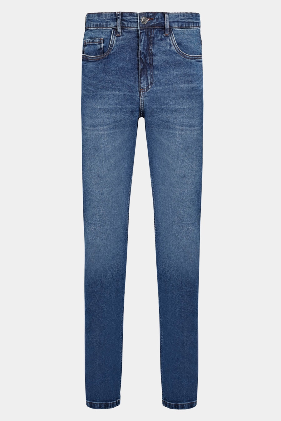 Calça Jeans Slim Escuro Azul Escuro — foto 5 de 5