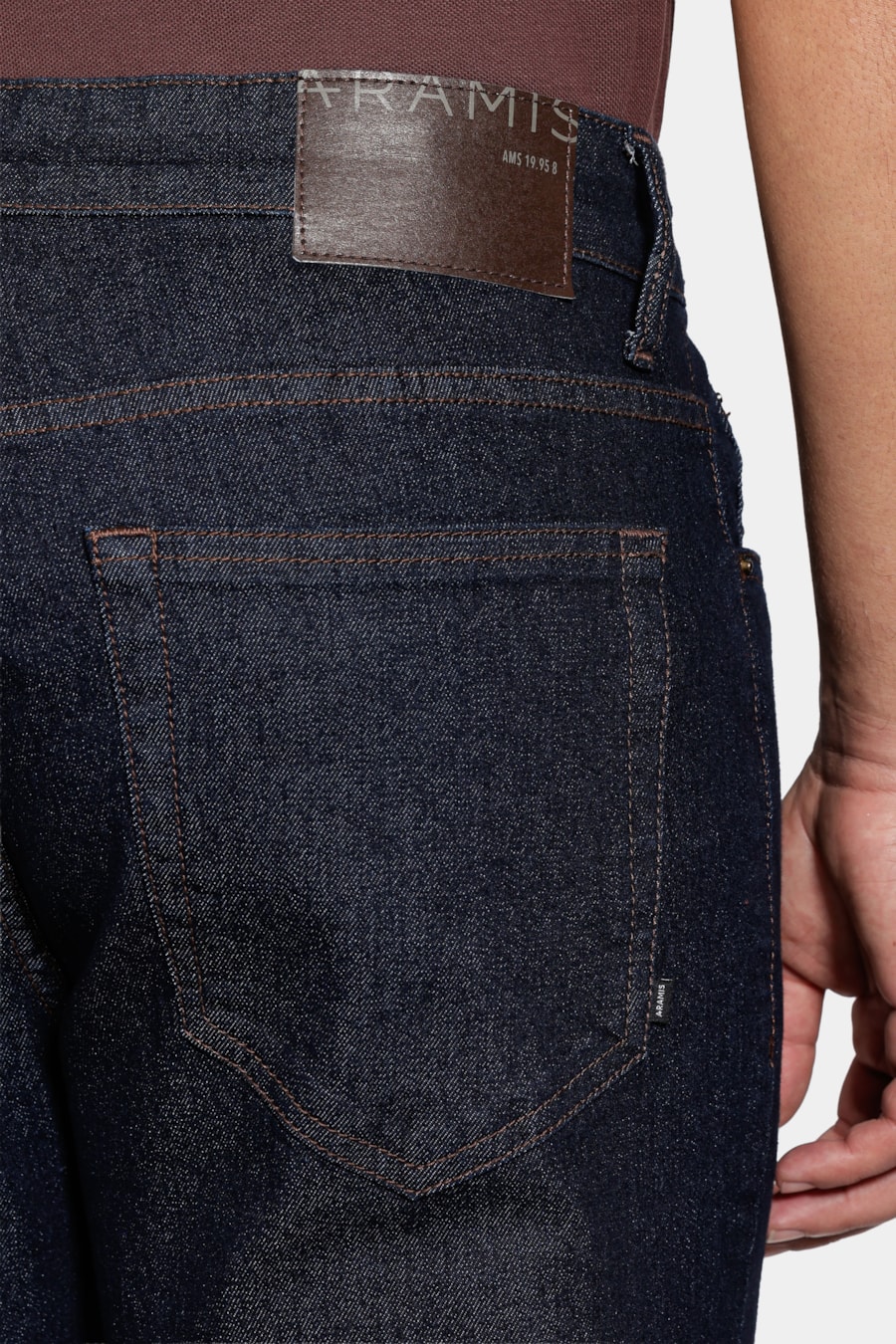 Calça Jeans Slim Especial Blue Azul Escuro — foto 4 de 6