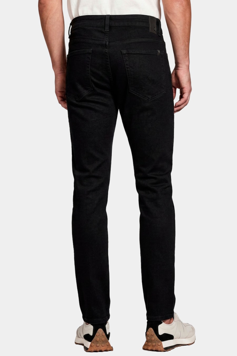 Calça Jeans Slim Especial Knit Preto — foto 5 de 6
