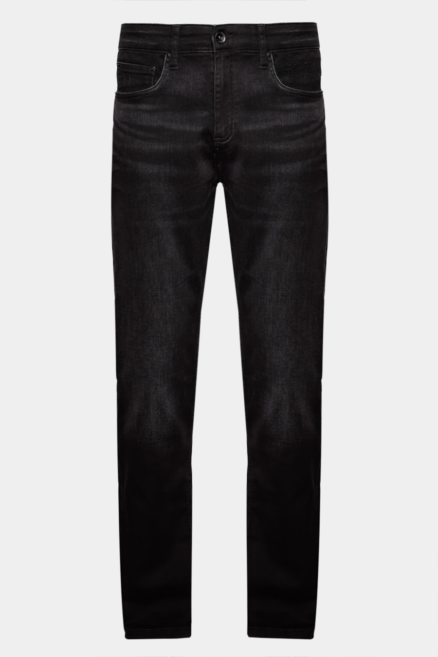 Calça Jeans Slim Especial Knit Preto — foto 6 de 6