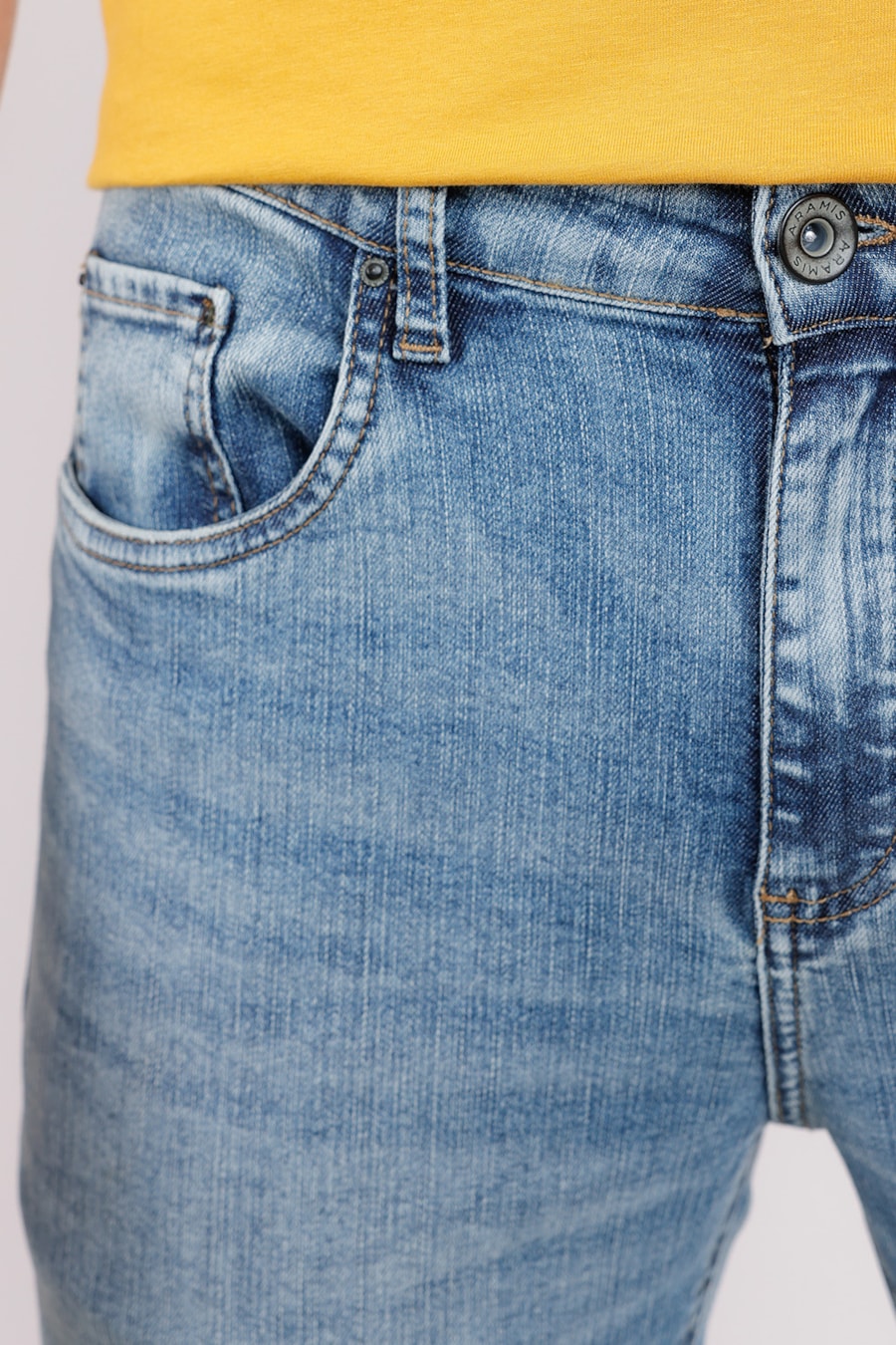 Calça Jeans Slim Flex Dry Vintage Azul Claro — foto 1 de 3