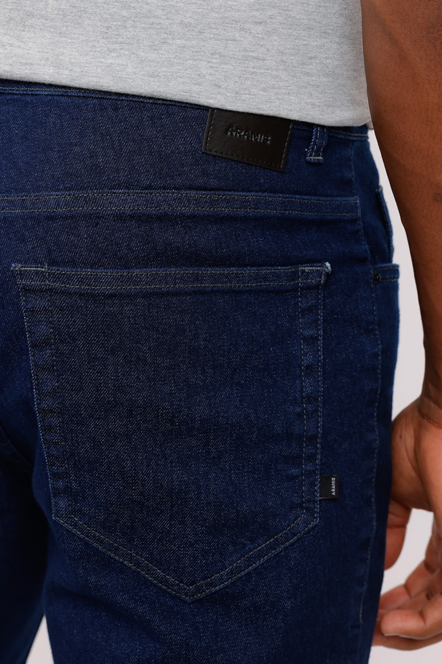 Calça Jeans Slim Índigo Blue Azul Escuro — foto 2 de 3