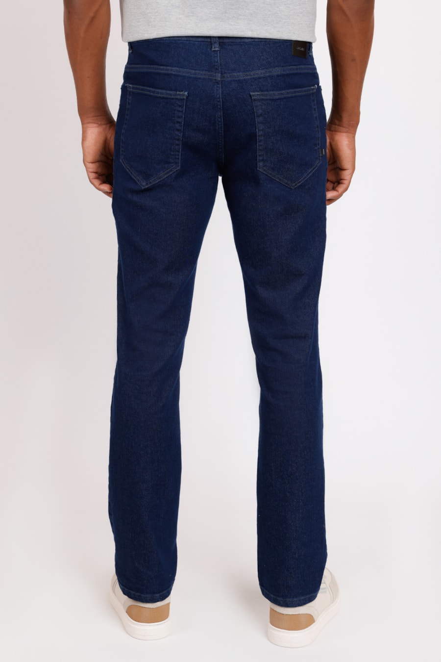 Calça Jeans Slim Índigo Blue Azul Escuro — foto 3 de 3