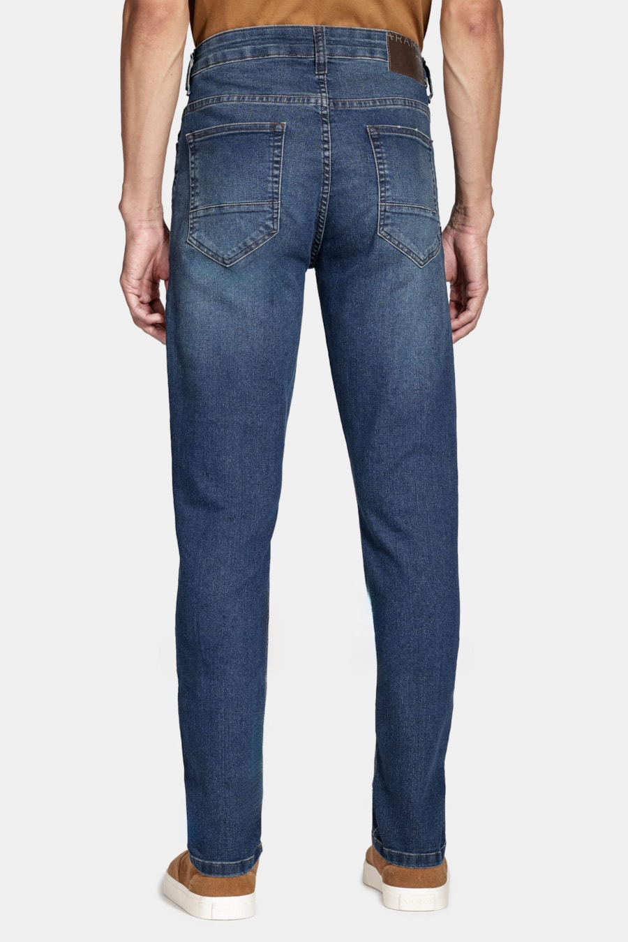 Calça Jeans Slim Intense Acetinada Azul Escuro — foto 5 de 5