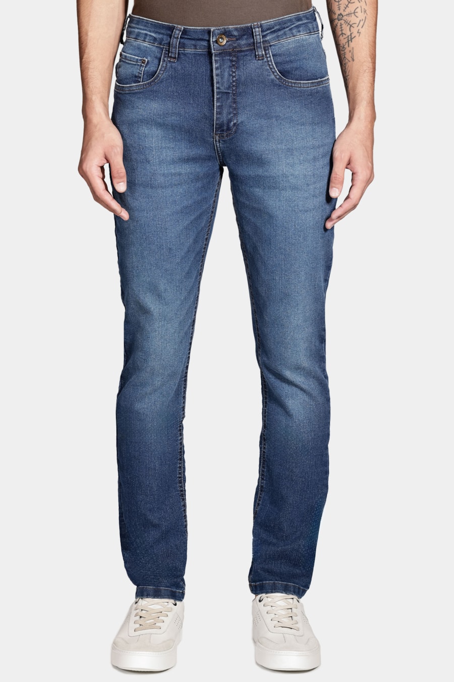 Calça Jeans Slim Intense Azul Escuro — foto 1 de 5