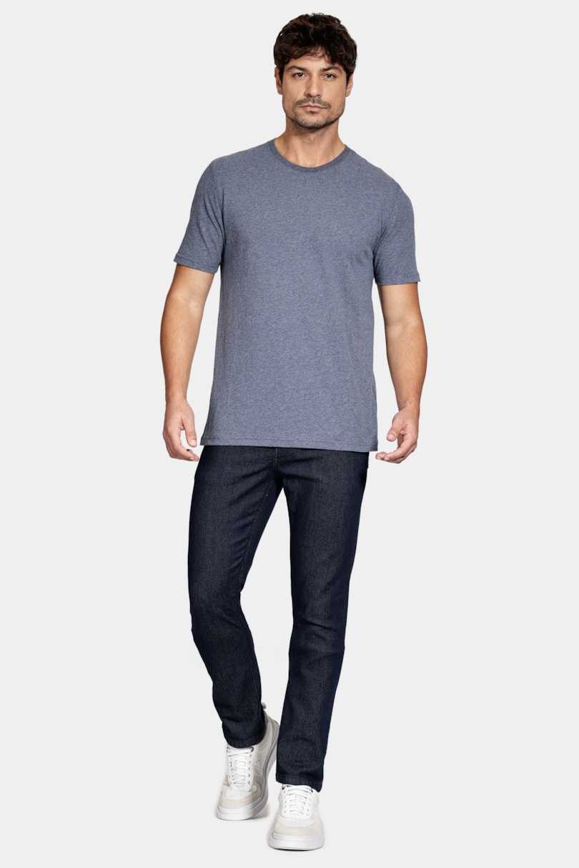 Calça Jeans Slim Intense Azul Escuro