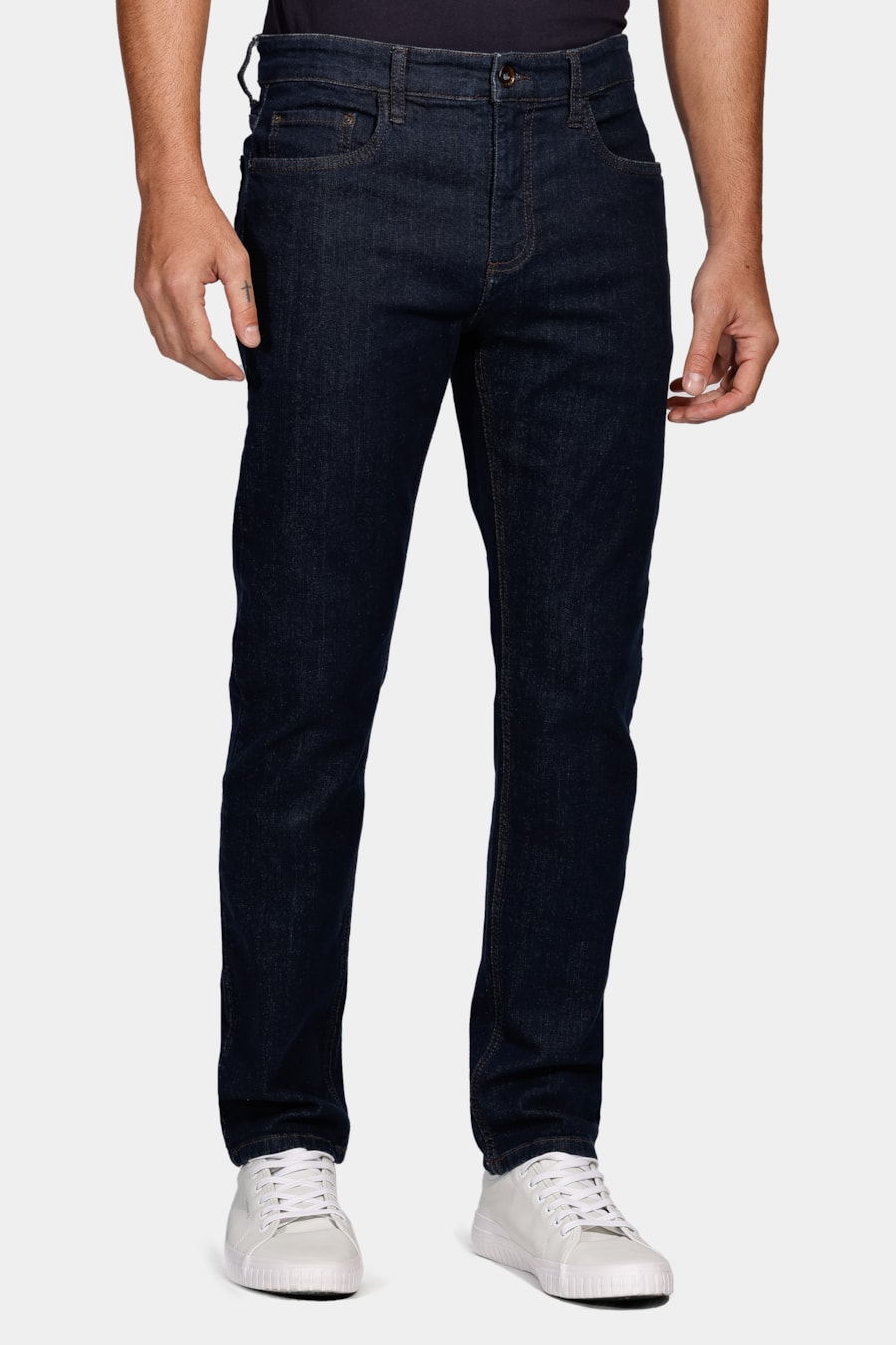 Calça Jeans Slim Intense Blue Azul Escuro — foto 1 de 5
