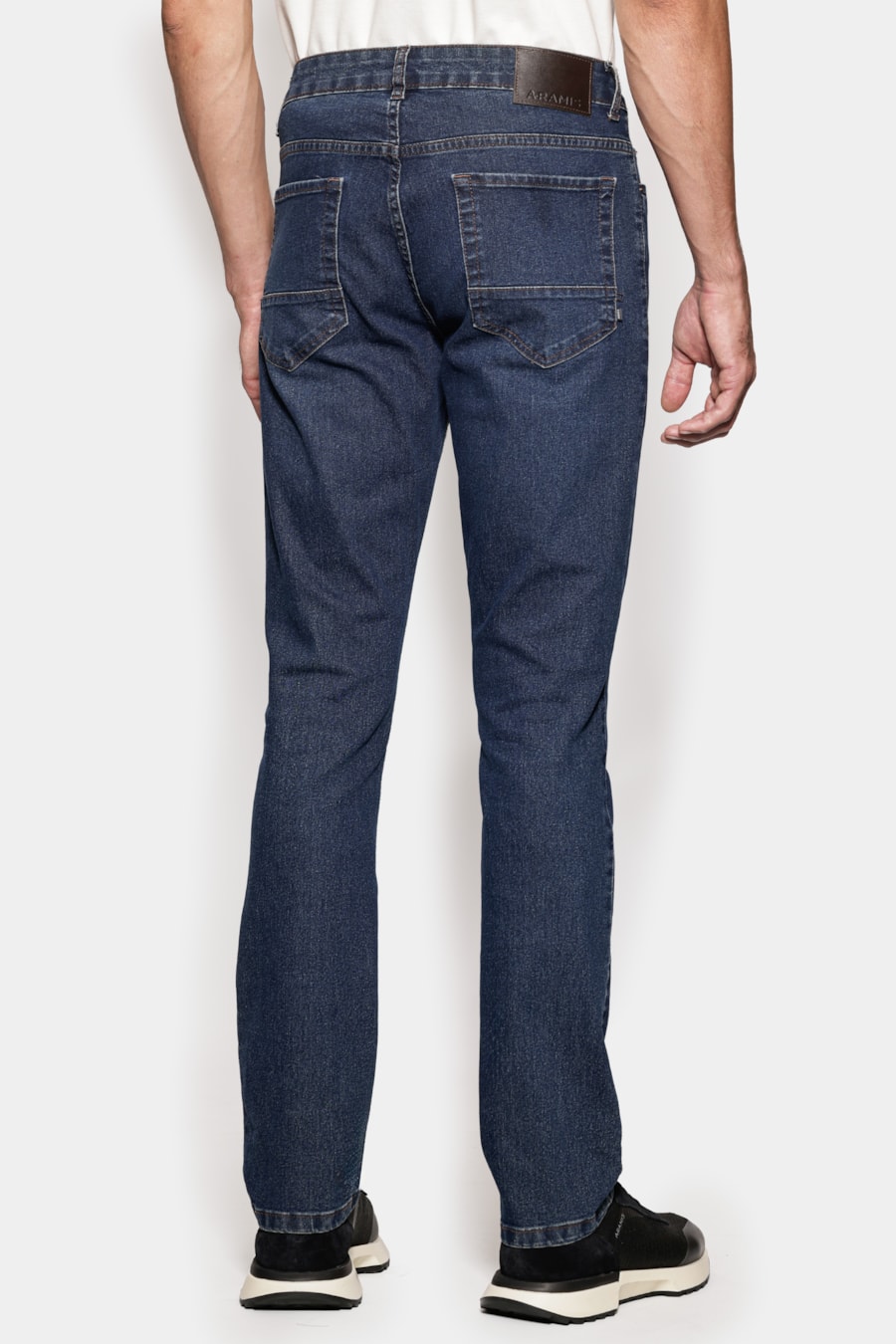 Calça Jeans Slim Intense Blue Azul Escuro — foto 5 de 6