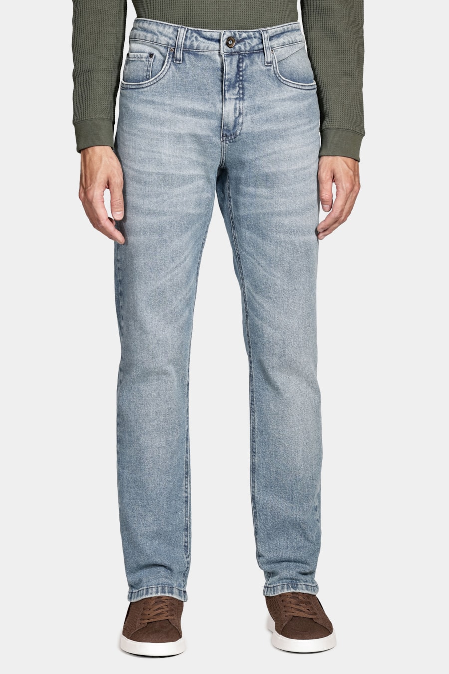 Calça Jeans Slim Intense Blue Azul Escuro — foto 1 de 5