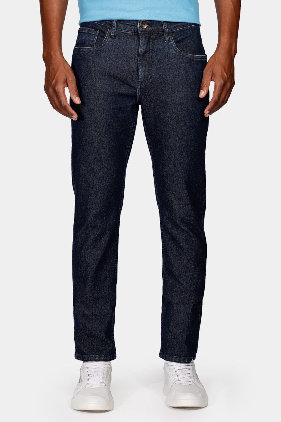 Calça Jeans Slim Intense Especial Azul Escuro — foto 1 de 5