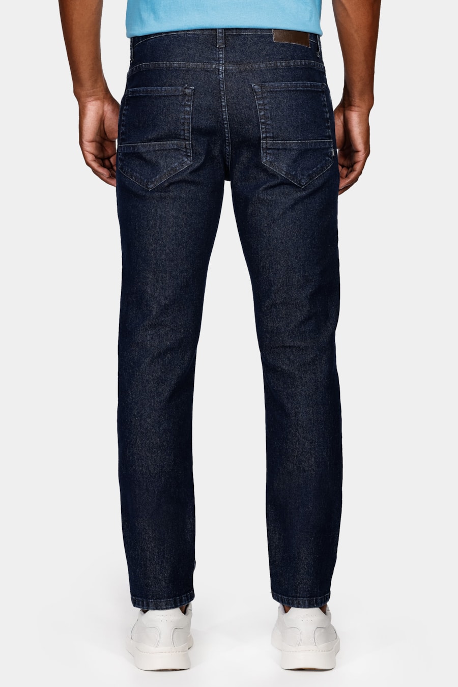 Calça Jeans Slim Intense Especial Azul Escuro — foto 5 de 5