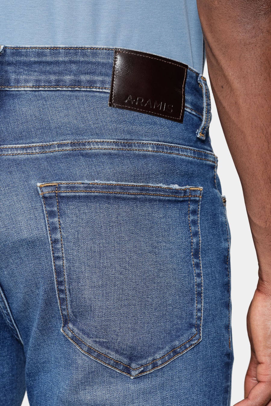 Calça Jeans Slim Média Xtreme Azul Médio — foto 4 de 6