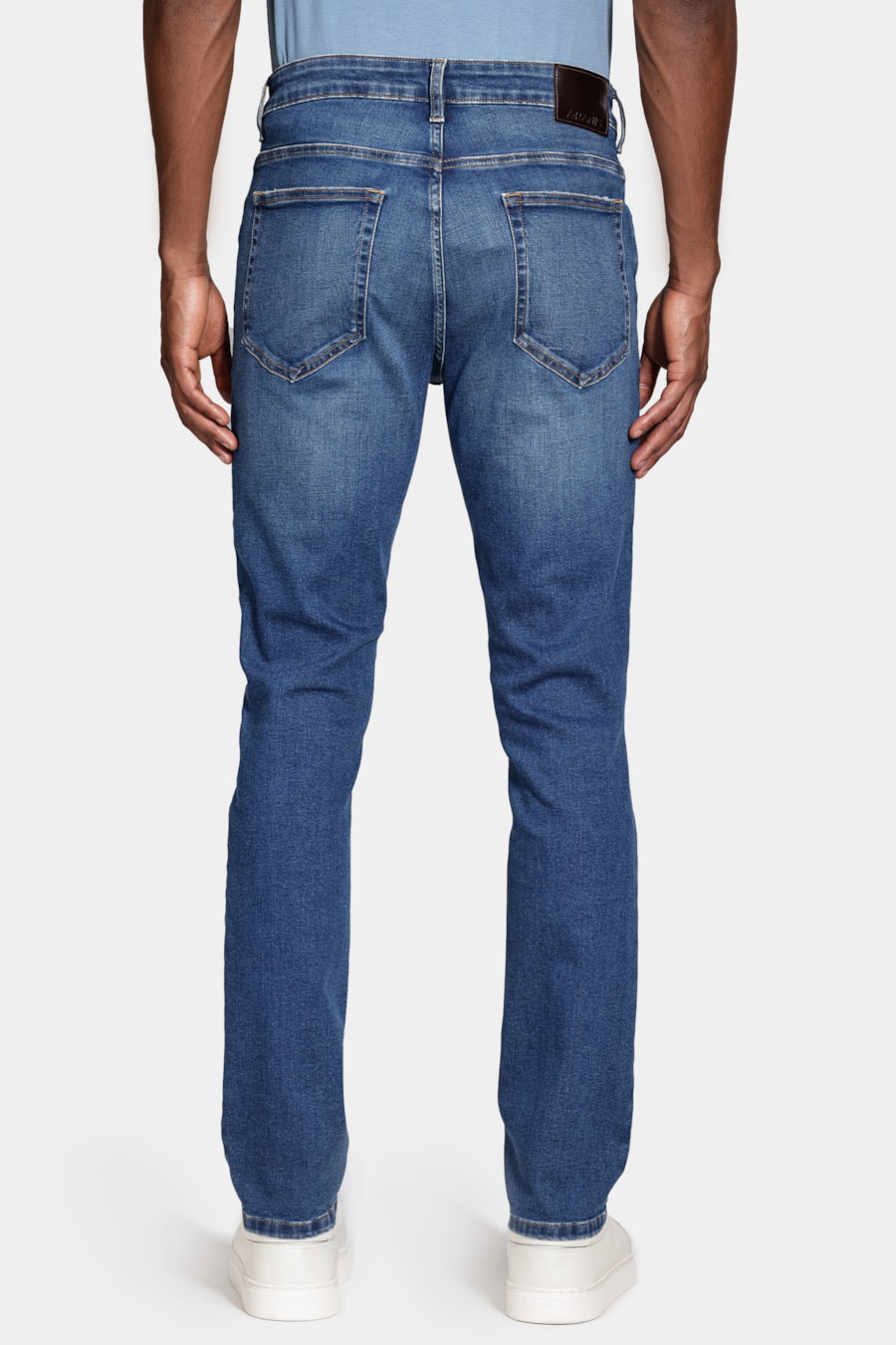 Calça Jeans Slim Média Xtreme Azul Médio — foto 5 de 6