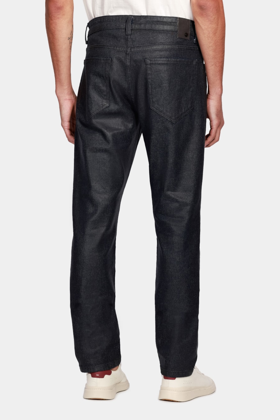 Calça Jeans Slim Premium Resinada Preto — foto 5 de 5