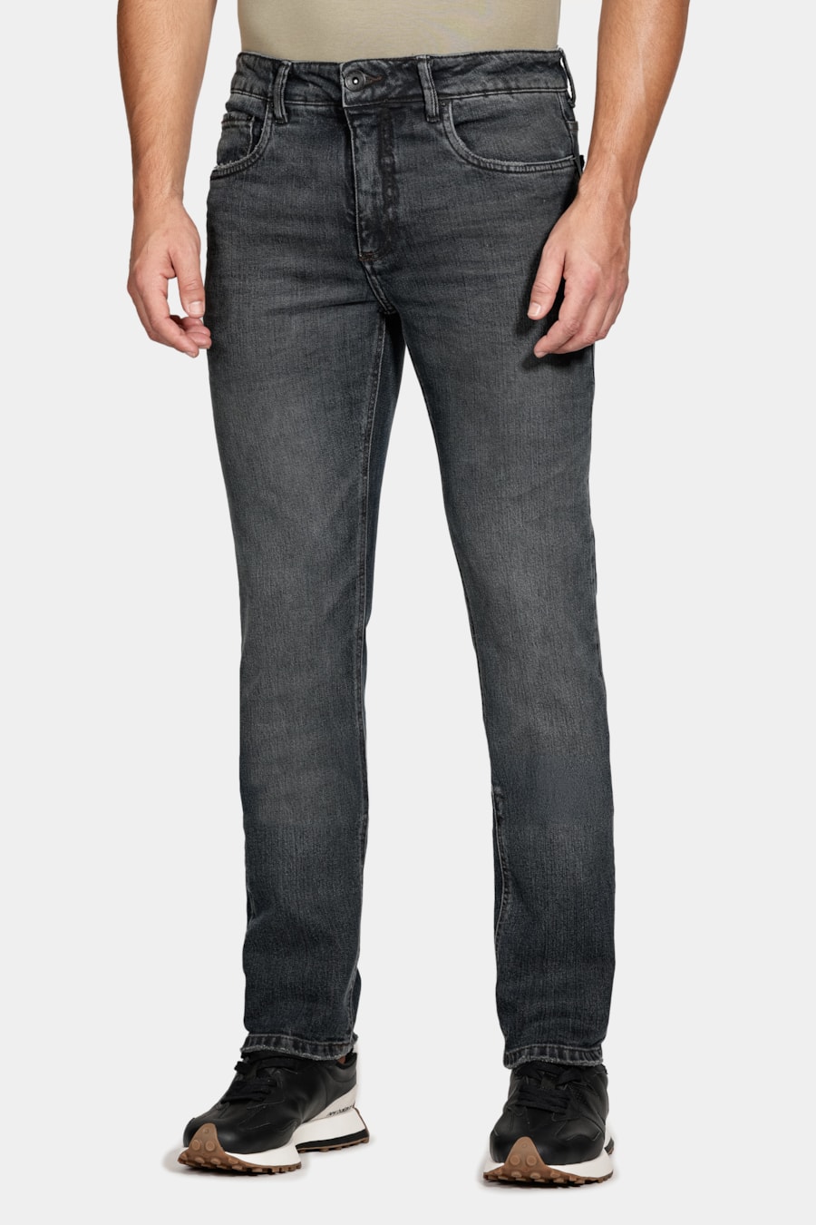 Calça Jeans Slim Red Black Dirty Azul Escuro — foto 1 de 6