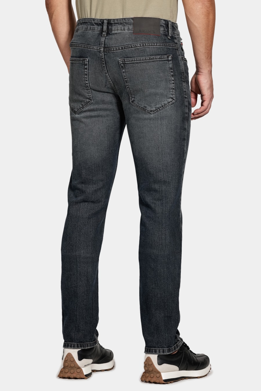 Calça Jeans Slim Red Black Dirty Azul Escuro — foto 5 de 6