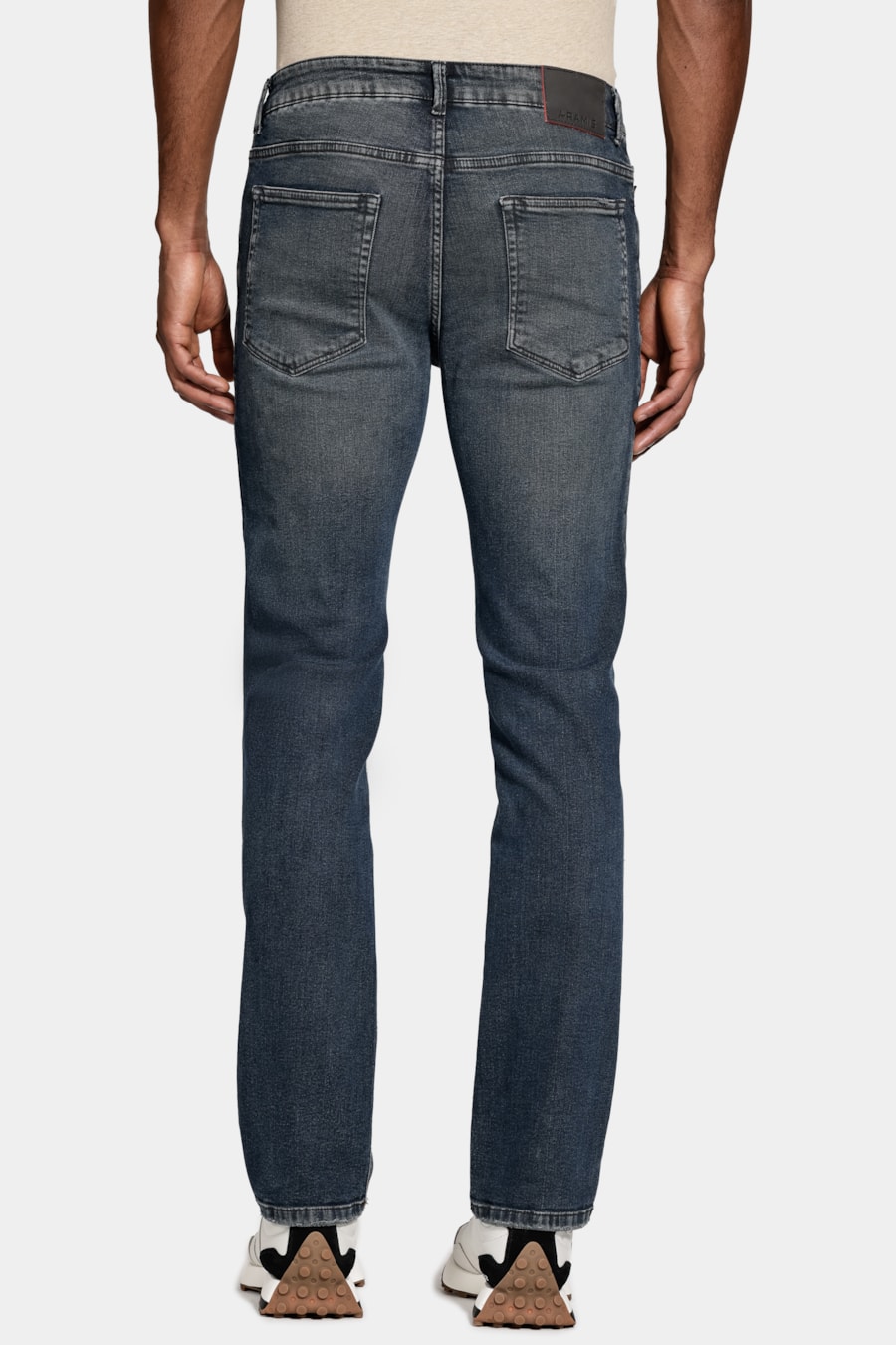 Calça Jeans Slim Red Blue Dirty Azul Escuro — foto 5 de 6
