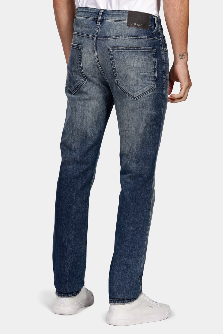 Calça Jeans Slim Red Blue Médio Azul Médio — foto 5 de 5