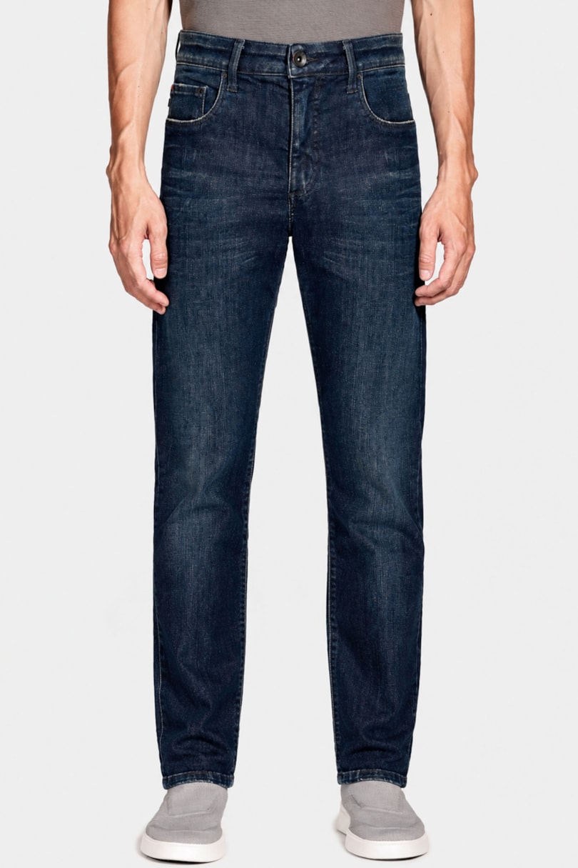 Calça Jeans Slim Red Turca Escura Azul Escuro
