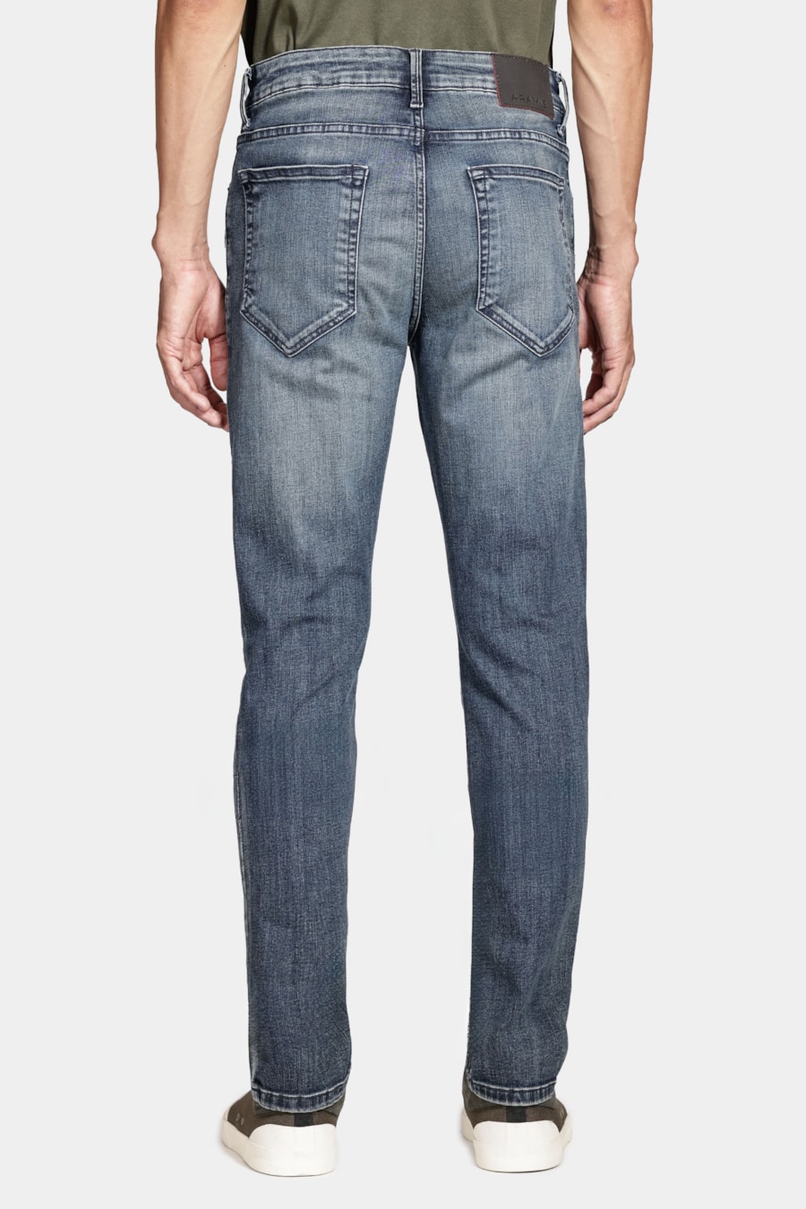 Calça Jeans Slim Red Wash Intense Azul Escuro — foto 5 de 5