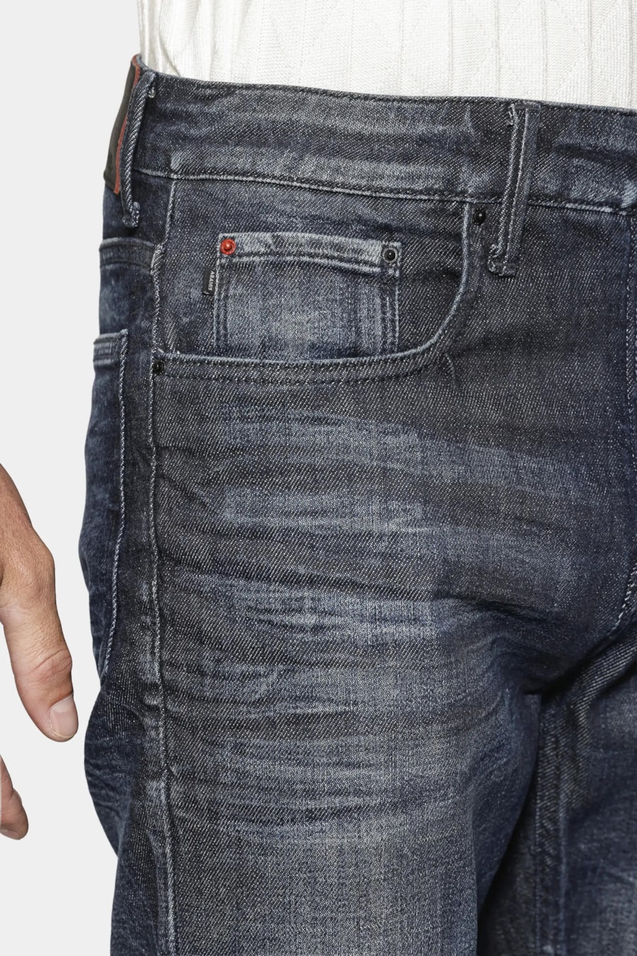 Calça Jeans Slim Red Water Repellent Azul Escuro — foto 3 de 6