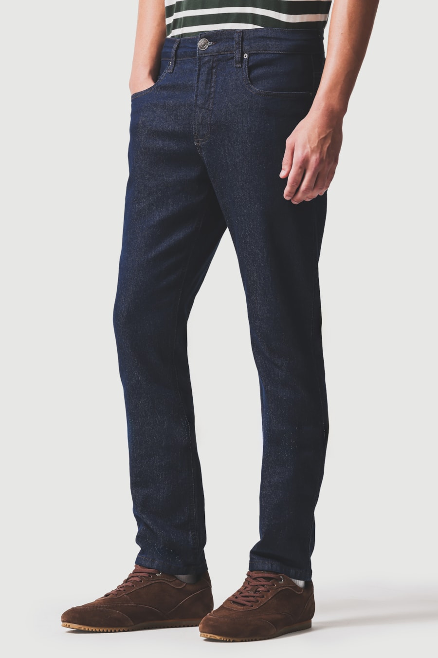 Calça Jeans Slim Repreve Azul Escuro — foto 1 de 5