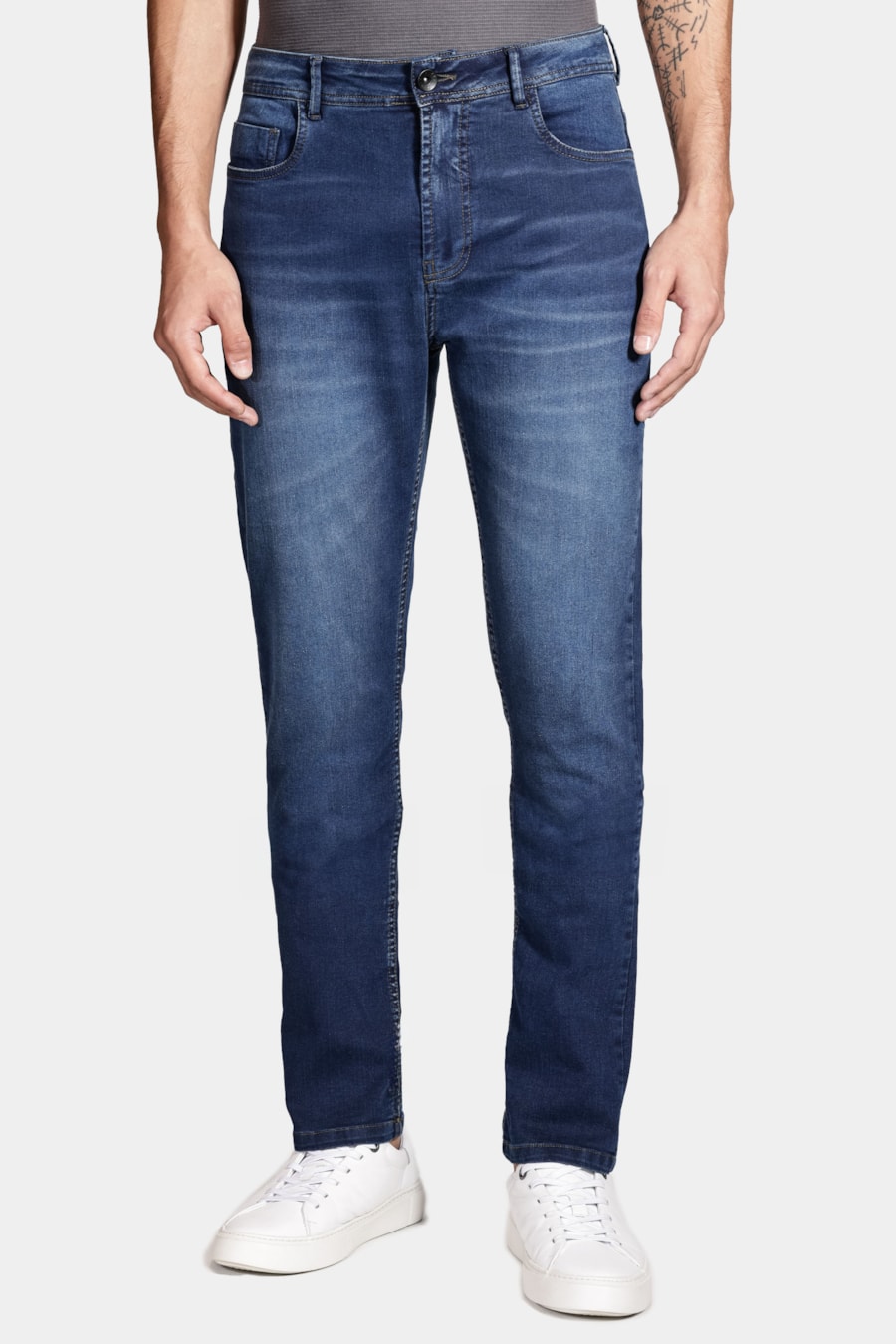 Calça Jeans Slim Sky Used Azul — foto 1 de 5