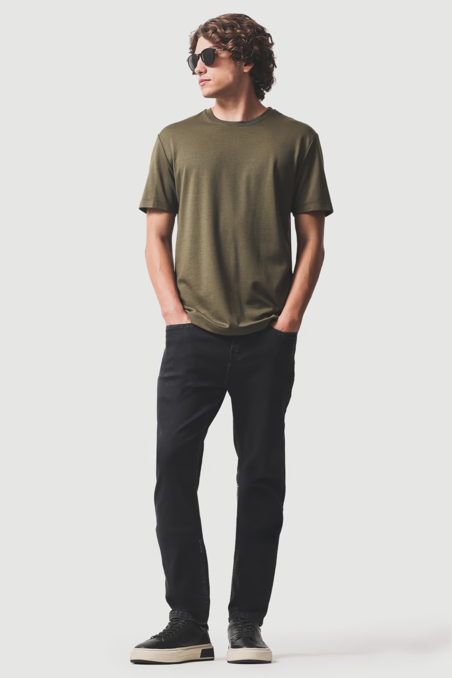 Calça Jeans Slim St Black Preto — foto 2 de 6
