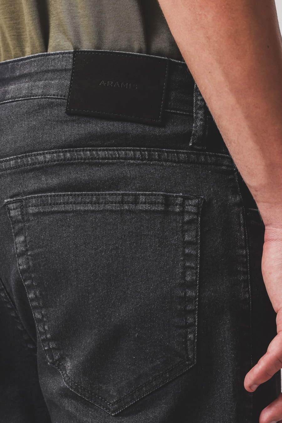 Calça Jeans Slim St Black Preto — foto 4 de 6