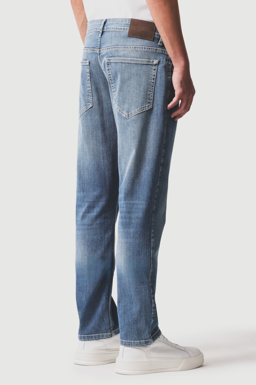 Calça Jeans Slim St Used Claro Azul Claro — foto 5 de 6