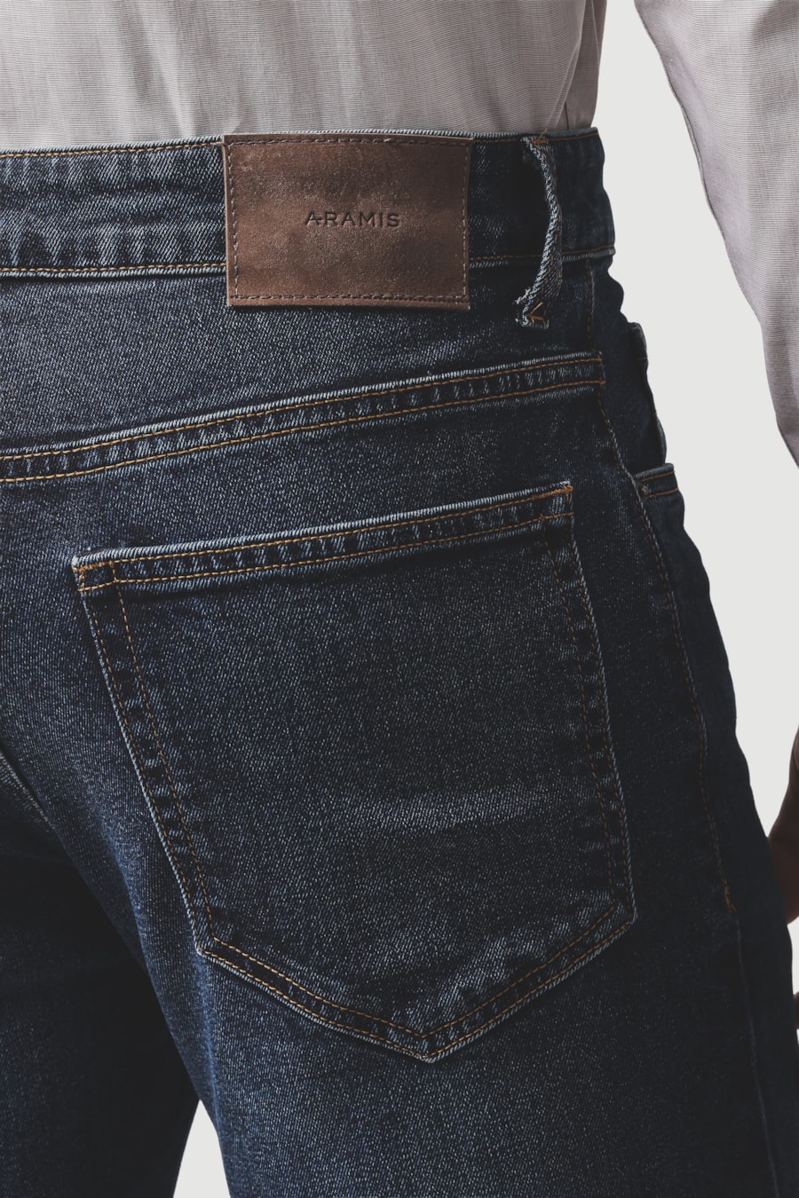 Calça Jeans Slim St Used Escuro Azul Escuro — foto 4 de 6