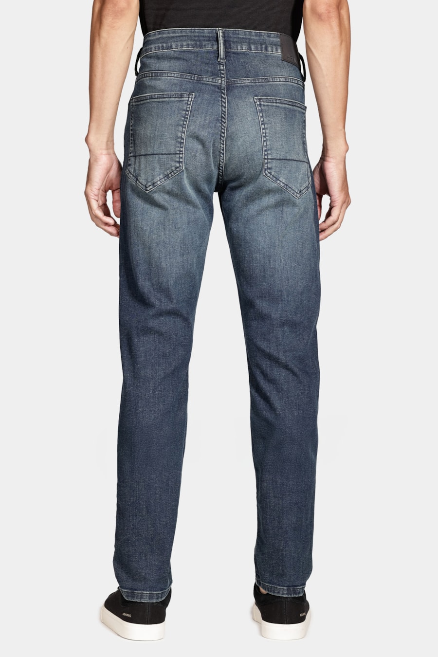 Calça Jeans Slim Travel Intense Blue Azul Escuro — foto 5 de 5