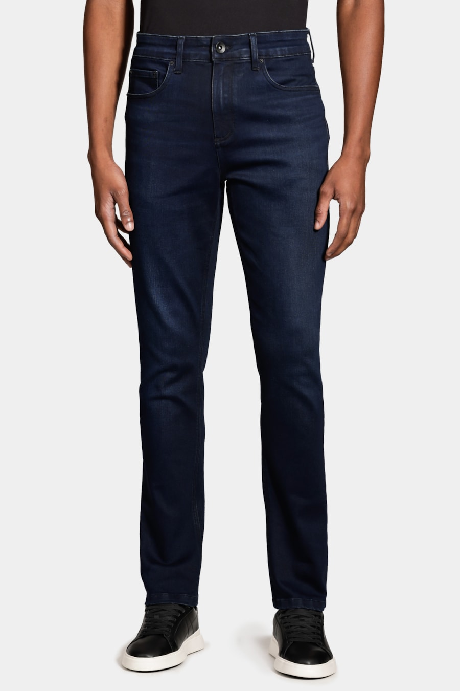 Calça Jeans Slim X-Treme Raw Azul Escuro — foto 1 de 6