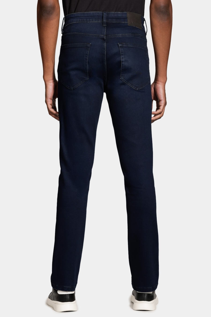 Calça Jeans Slim X-Treme Raw Azul Escuro — foto 5 de 6