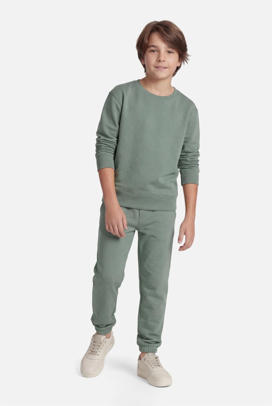 Calça Jogger Infantil Básica Militar 117 — foto 2 de 3