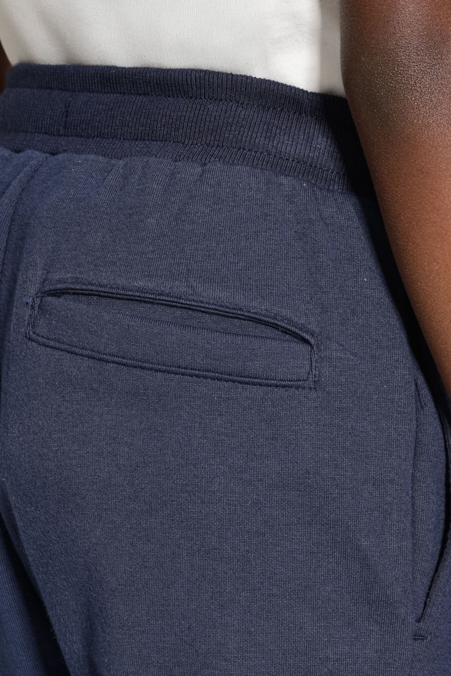 Calça Jogger Infantil Moletom Navy — foto 5 de 8