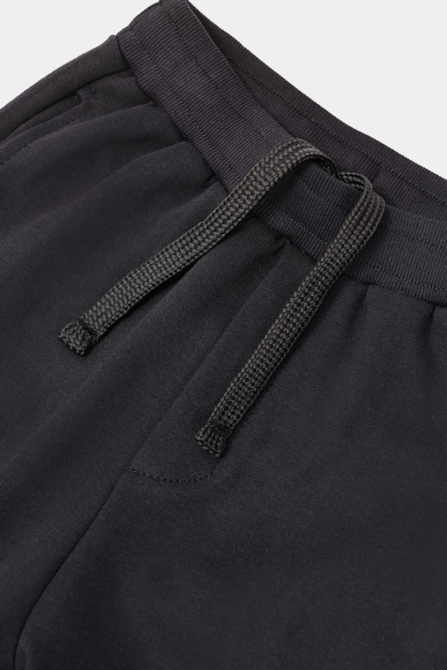 Calça Jogger Infantil Moletom Preto — foto 2 de 2