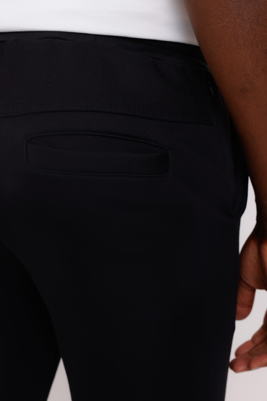 Calça Jogger Moletom Poliamida Preto — foto 5 de 6
