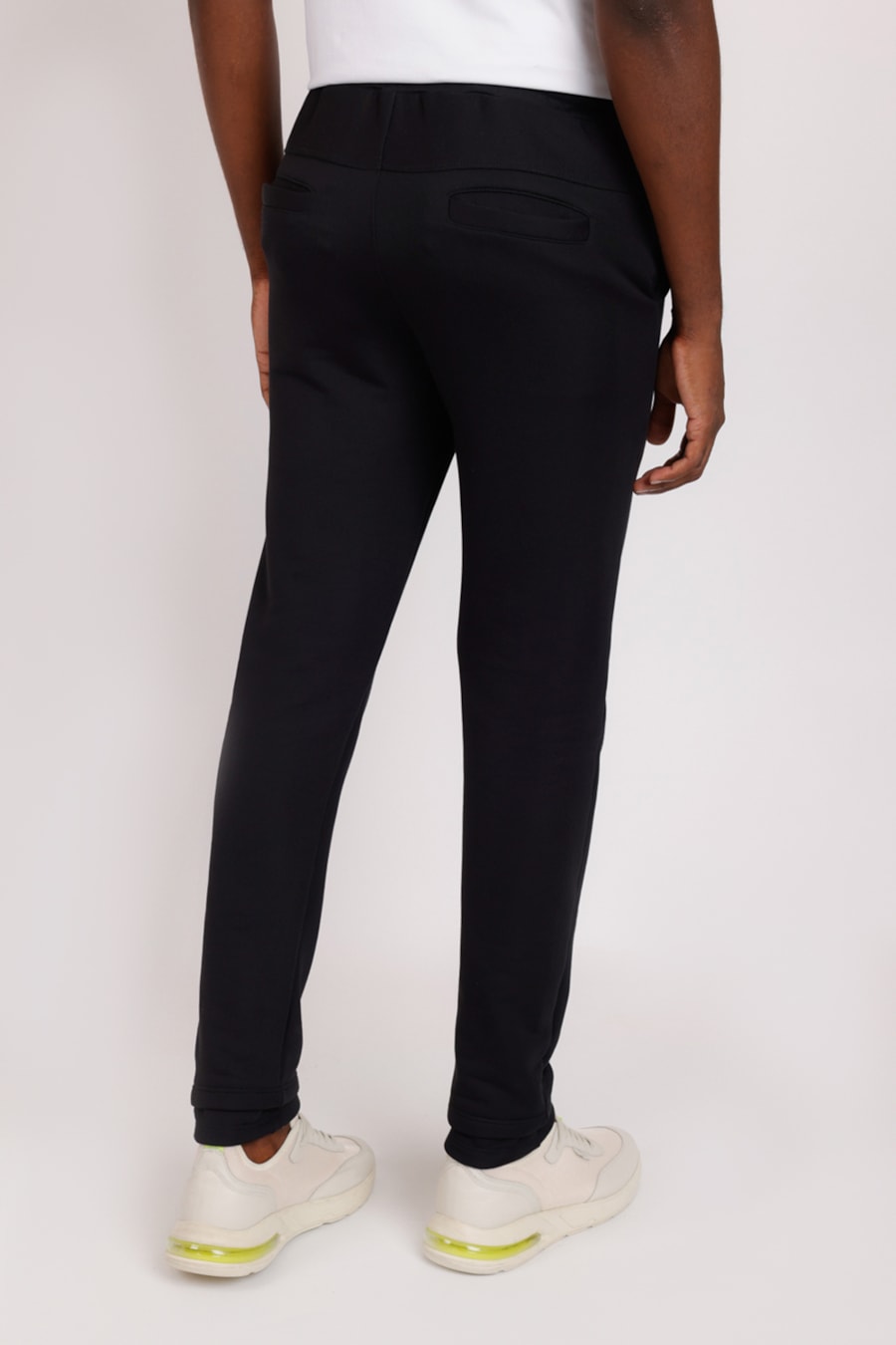 Calça Jogger Moletom Poliamida Preto — foto 6 de 6