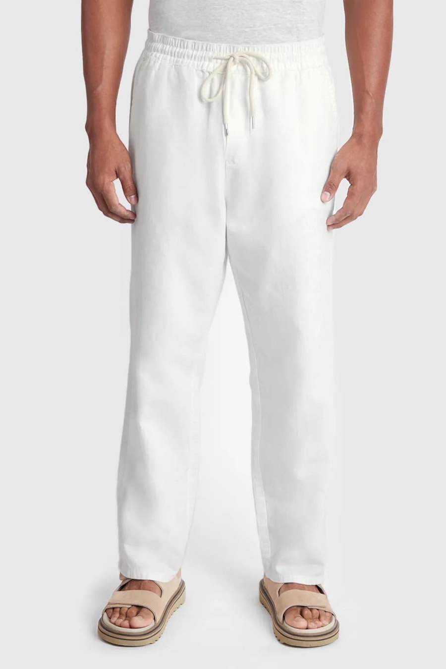 Calça Jooger Ampla Resort Canhamo Off White — foto 1 de 5