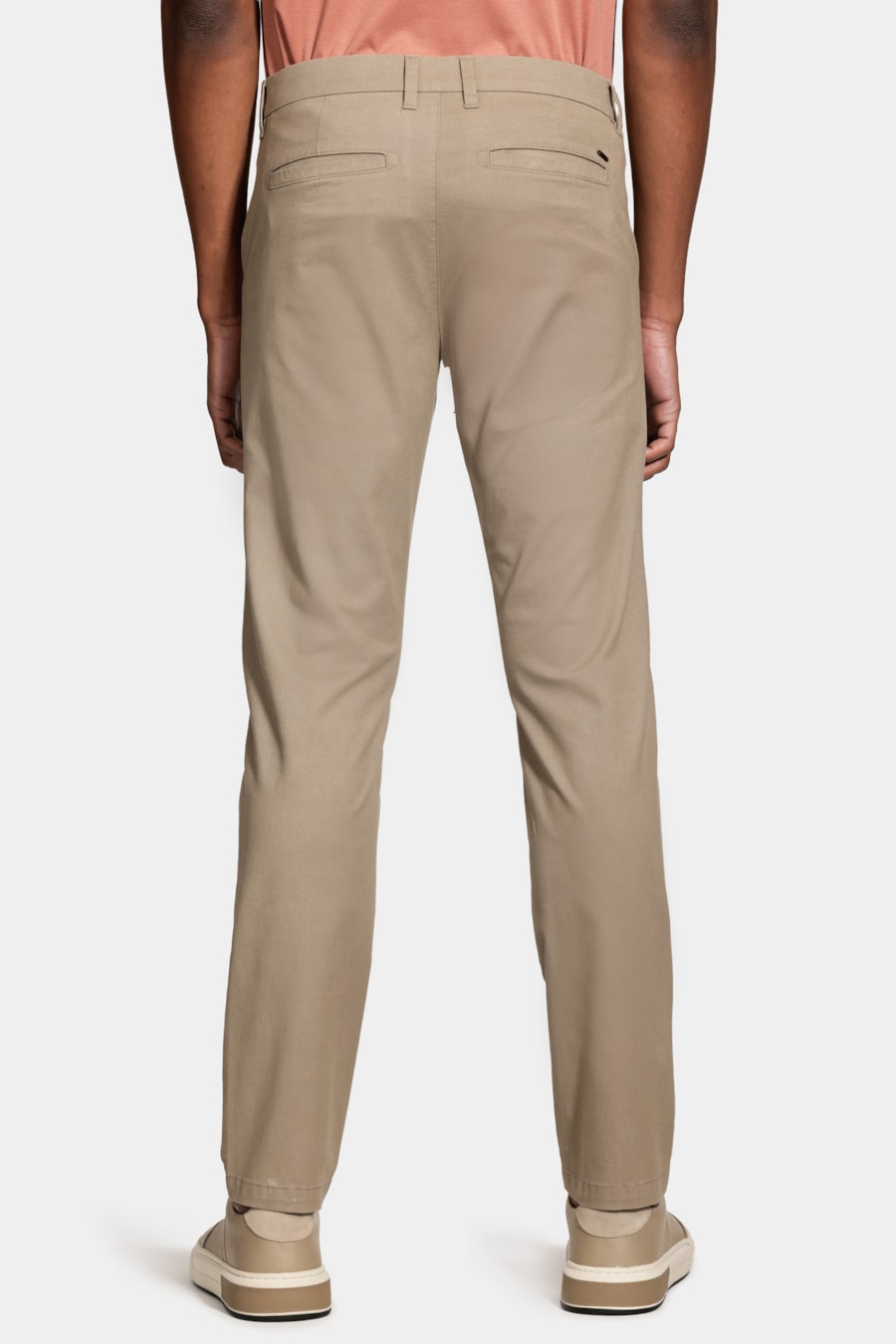 Calça New Slim Twill Classic Caqui — foto 5 de 6