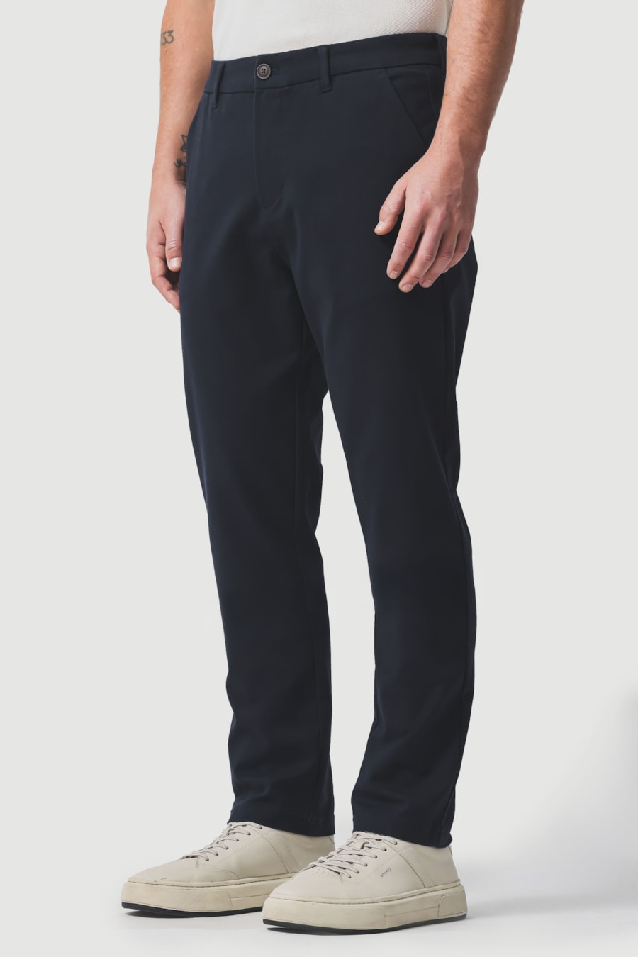 Calça New Slim Twill Classic Marinho — foto 1 de 7