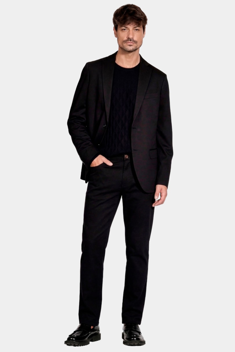 Calça New Slim Twill Classic Preto