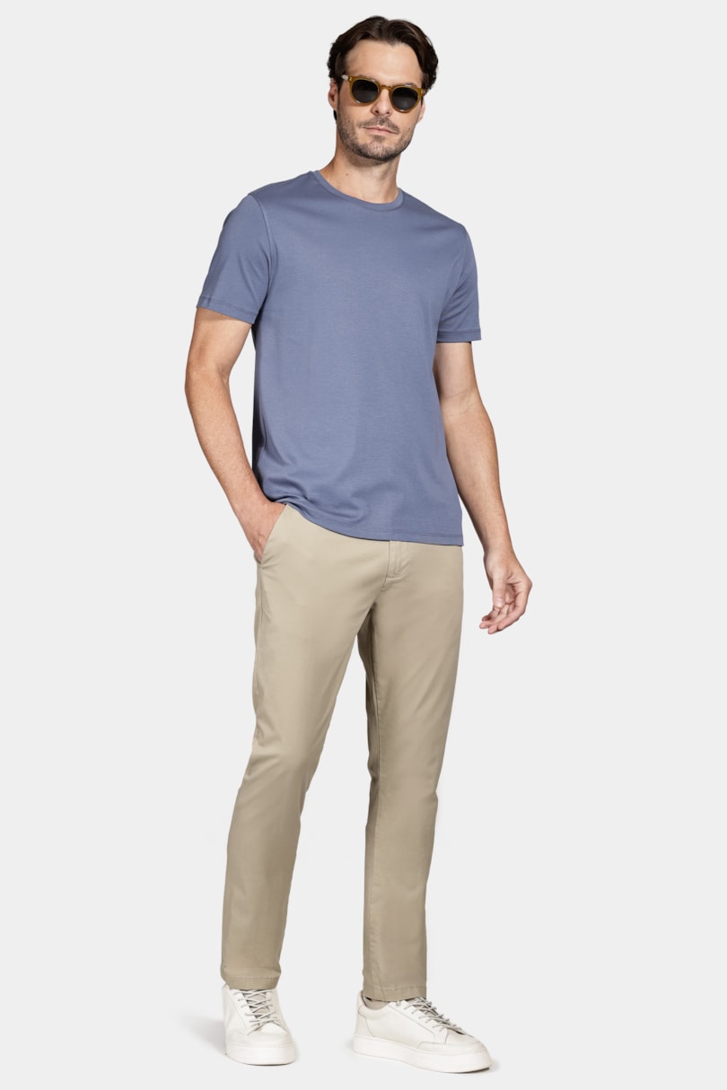 Calça Sarja Slim Alfaiataria Fendi